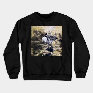 Canadian Goose at Sunset Crewneck Sweatshirt